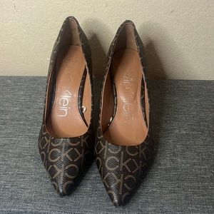 Brown Pointy Heels
